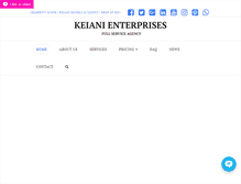 Tablet Screenshot of keianienterprises.com